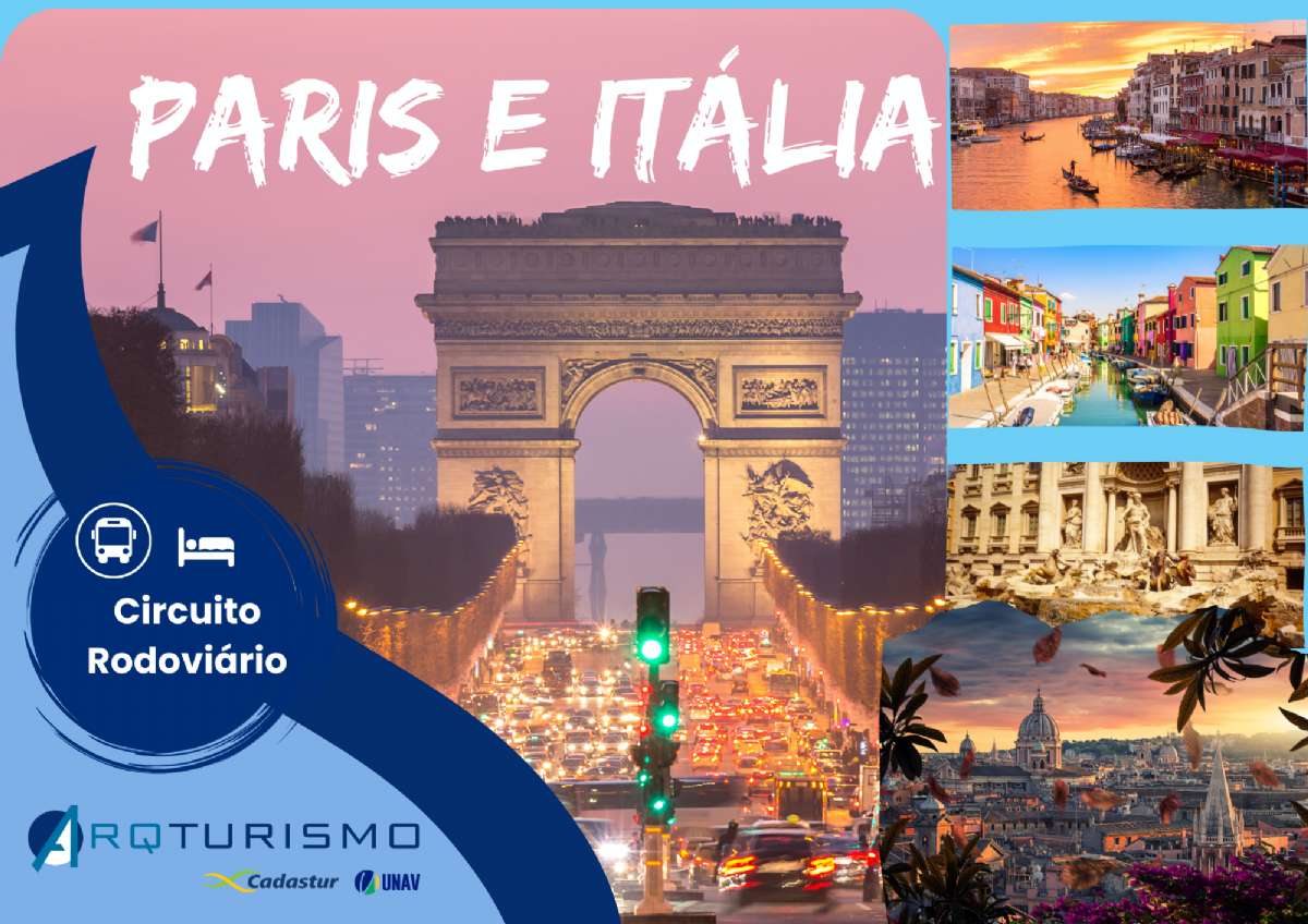 Especial Verão Europeu – Paris e Itália