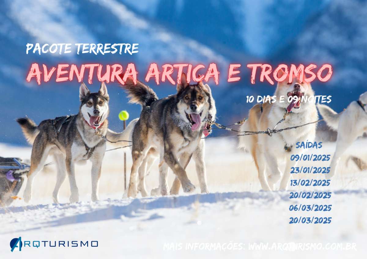 AVENTURA ARTICA E TROMSO - 10 DIAS / 09 NOITES