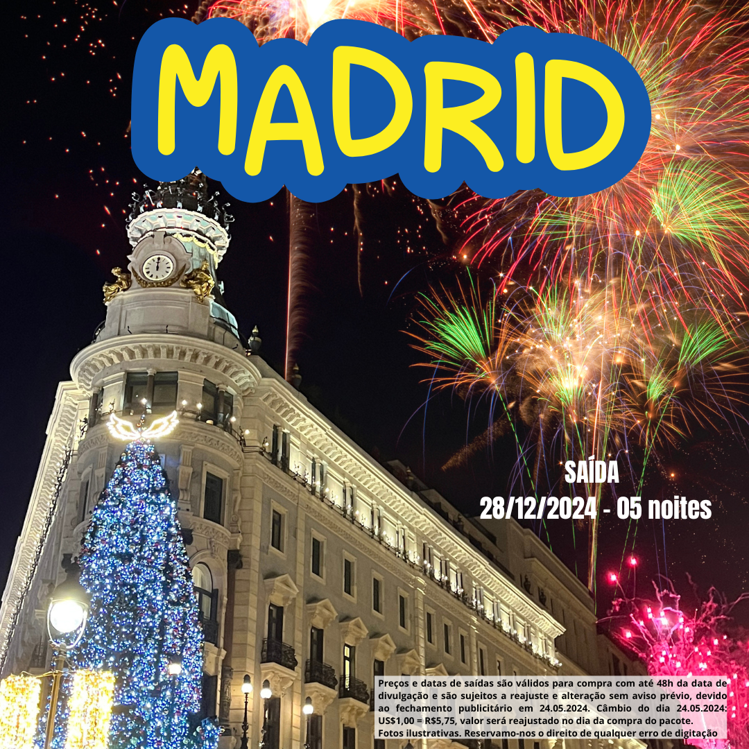 REVEILLON EM MADRID