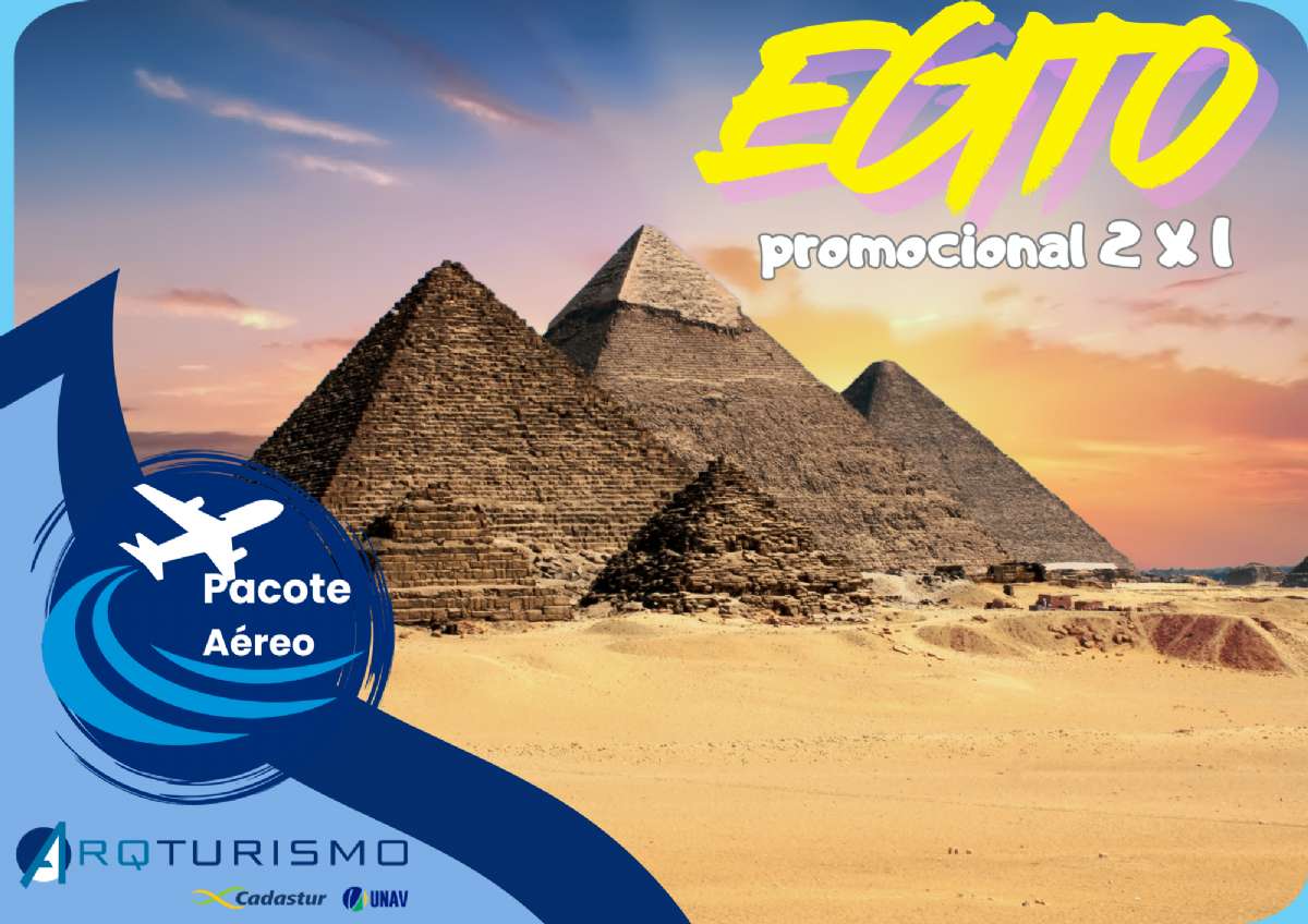 Egito Promocional 2x1 – Cairo & Cruzeiro pelo Rio Nilo